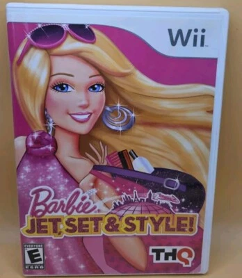 Barbie: Jet, Set & Style (Nintendo Wii, 2011) U Game CIB Complete Tested - Image 1 of 3