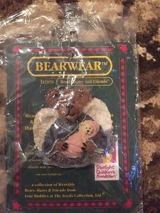 Boyds Bears Retired Pin - Charity Angelhug and Everychild..Cherish The Children - Picture 1 of 2