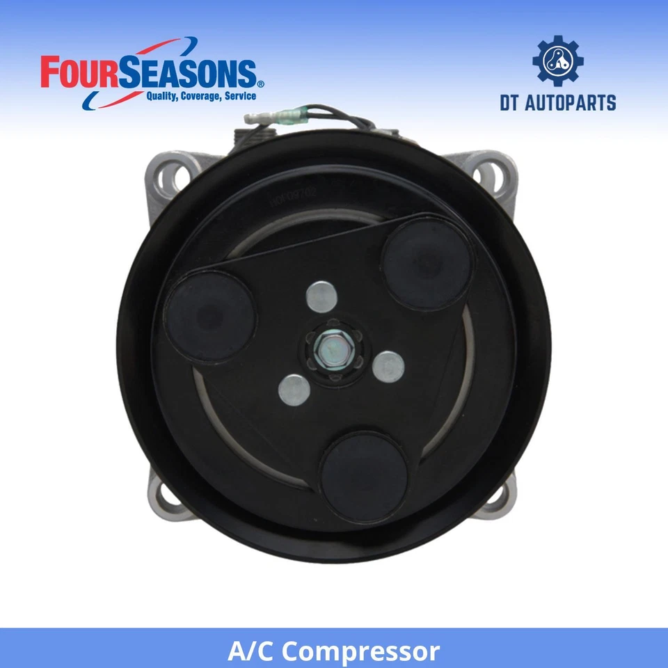 For 1988-1991 Volvo 780 A/C Compressor 4 Seasons 1989 1990 - Image 1 of 4