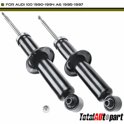 Amortiguador trasero 2 piezas para Audi 100 Quattro 1990-1994 A6 Quattro 95-97 2,8 L Foto 1 de 4