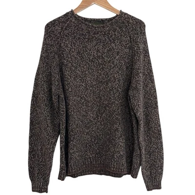 Suéter Eddie Bauer Cuello Redondo Para Hombre Grande Marrón Espiga Pullover Heritage Foto 1 de 4