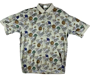 Michael Thomas XL Made USA Egyptian Cotton Polo Shirt SC Charleston Preppy South - Picture 1 of 15