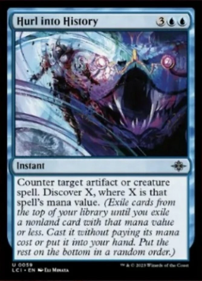 x1 Hurl into History - Lost Caverns of Ixalan - NM - MTG - Image 1 of 1