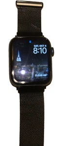 Apple Watch Serie 6 (GPS) Modello #MOOH3LL/A Cassa 44mm Cinturino Alluminio-Titanio - Foto 1 di 4