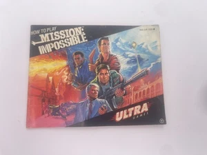 Manual Misión Imposible (NES, 1990) Solo manual de repuesto - Imagen 1 de 3