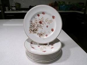 NORITAKE OUTLOOK LOT OF 7 SALAD PLATES - Picture 1 of 2