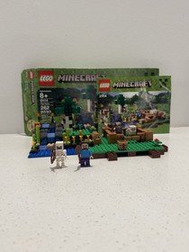 LEGO Minecraft 21114 THE FARM 100% Complete w/ Instructions,  Minifigures & BOX