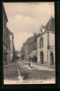 AK Guérande, La Rue St-Michel - Bild 1 von 2