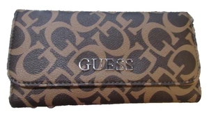 Genuine Guess "ABBAS" Envelope Wallet in Cappuccino - Picture 1 of 3