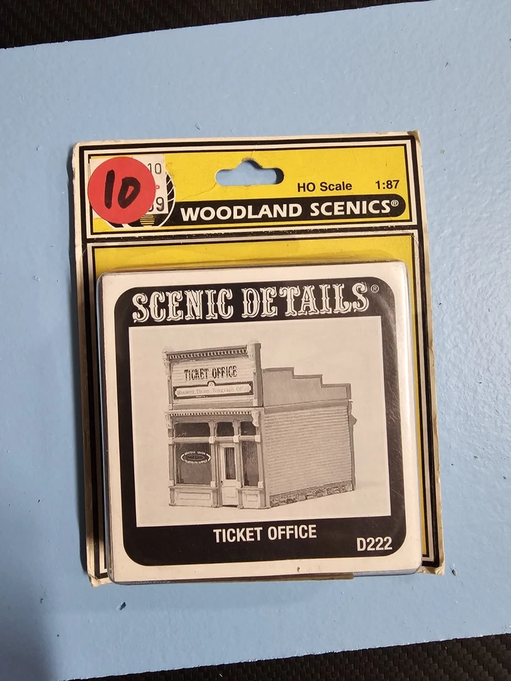HO Scale Woodland Scenics Scenic Details  Ticket Office D222 - Image 1 of 1