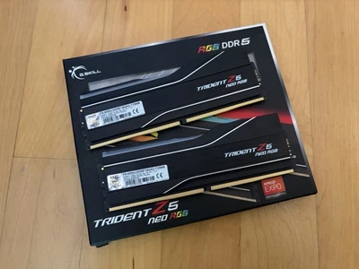 G.Skill Trident Z5 Neo RGB Series 32GB DDR5-6000 PC5-48000 CL30 Dual Channel... - Image 1 of 2
