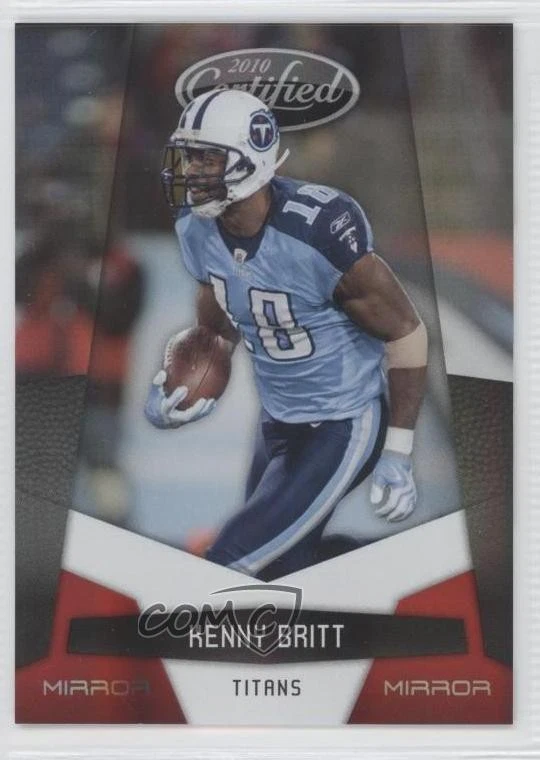 2010 Certified Mirror Red /250 Kenny Britt #145 - Image 1 of 2