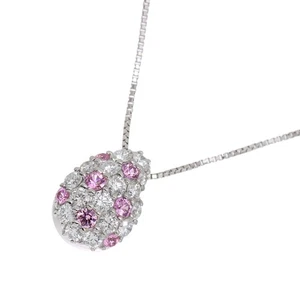 Tasaki Saphir Diamant 0,74ct Collier 18K Weißgold 750 90252042 - Bild 1 von 9
