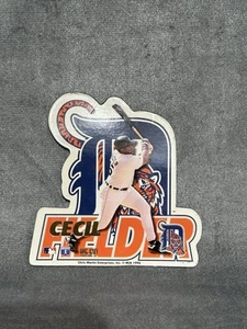 Cecil Fielder 1996 Chris Martin Pro Mags Die-Cut MLB Collectible Magnet Used - Picture 1 of 2