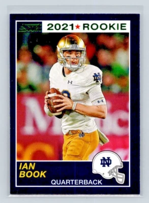 IAN BOOK 2021 SCORE GREEN PARALLEL ROOKIE NEW ORLEANS SAINTS NOTRE DAME #54 - Image 1 of 2