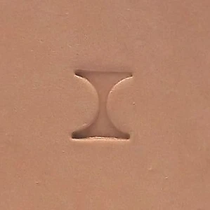 Randstempel 1/4" x 5/16" (6,4 mm x 7,9 mm) D444S von US Stamps - Bild 1 von 3