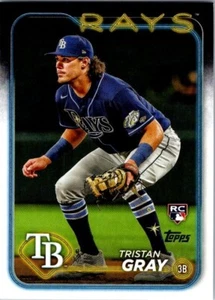 2024 Topps Series 2 Baseball #483 Tristan Grey Rookie Card Ray - Bild 1 von 2