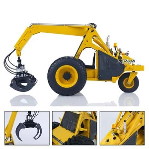 Metal LESU AOUE 225A 1/14 Radio Control Hydraulic Log Loader RC Sugarcane Loader - Picture 1 of 12