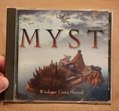MYST PC Windows Computer CD Rom Award Winning Game with Windows User’s Manual  - Image 1 of 4