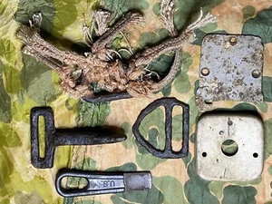 US WW2 101st AIRBORNE Foxhole Relics Lot MARKET GARDEN 1944 - Imagen 1 de 4