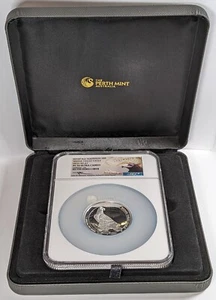 2016 Australien 8 $ 5oz Feinsilber High Relief Wedge Tail Eagle NGC PR 70 UCAM - Bild 1 von 7