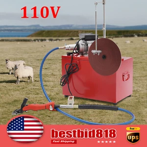 Electric Flexible Shaft Sheep Shearing Machine 110V Goat Wool Clipper Shears - Picture 1 of 18
