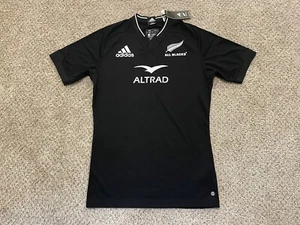 New Zealand National Rugby Union Team All Blacks Adidas Jersey Men’s Small NWT - Picture 1 of 5