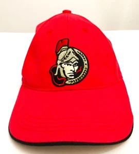 Gorra/sombrero de béisbol rojo Ottawa Senators NHL con logotipo bordado por el sistema operativo Home Game - Imagen 1 de 10
