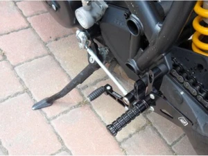 Pilot Rearset Adj Black Echo Ducabike Ducati Streetfighter 848 2011 > 2015 - Picture 1 of 1