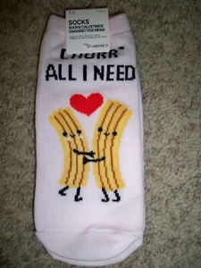 FOREVER21 CHURR ALL I NEED PINK NO SHOW SOCKS NEW - Picture 1 of 1
