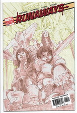 Runaways 1 Limited Edition Sketch Variant VF- 2005 Brian K Vaughan Vol 2