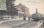 Belgique - PALISEUL (Lux.) La Gare - Locomotive