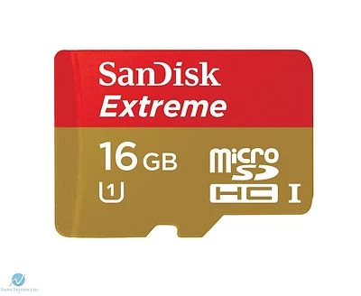 SanDisk 16GB Extreme Micro SDXC Class 10 UHS-I U3 Memory Card 60MB/s inc Adapter - Image 1 of 3