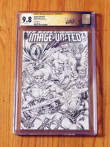IMAGE UNITED #1 LIMITED EDITION CGC SS 9.8 2009 Signature Series signed Liefeld - Picture 1 of 3