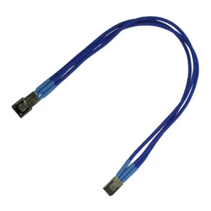 Nanoxia 3Pin Molex Verlängerung 30cm | Einzelsleeve Blau (19,67 EUR/m) - Bild 1 von 1