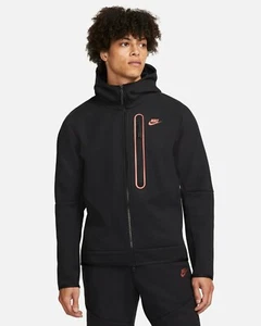 NIKE TECH FLEECE WINDRUNNER HERREN FULL ZIP HOODIE (DD4802 010) VERSCHIEDENE GRÖßEN - Bild 1 von 7