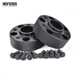 2x35mm+2x50mm BONOSS Wheel Spacers For Porsche Cayenne 5x130 CB71.6 M14x1.5 Bolt - Picture 1 of 22
