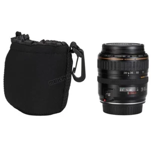 Custodia per obiettivo fotocamera 8*10 cm neoprene confezione protettiva morbida custodia da trasporto - Foto 1 di 8