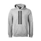 Adidas ID Hoodie Sweatshirt Top grau Vlies Originale Erwachsene Kapuzenpullover Herren Größe NEU