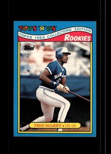 1988 Topps Toys"R"Us Rookies #18 Fred McGriff