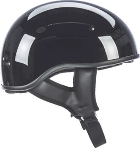 Fly Racing .357 Motorcycle Half Helmet DOT Matte Black or Gloss Black - Picture 1 of 4