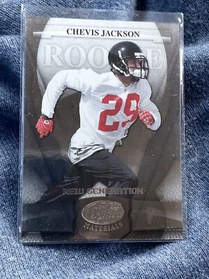 2008 Leaf Certified Materials New Generation /1500 Chevis Jackson #158 Rookie RC - Image 1 of 2