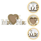 Photo Frame Decoration Bean Bags Kids And Mrs Wooden Sign Wedding Decorate