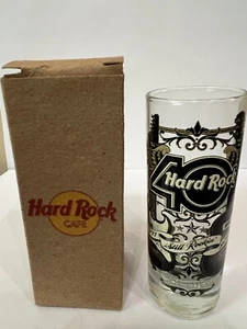 Hard Rock Cafe Tall Shooter Shot Glass with Box -40th Anniversary - San Diego - Picture 1 of 1