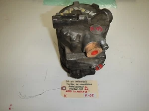 96-04 MERCEDES CLK320 A/C COMPRESSOR A0002340911 / 447200-969 ( K-05) - Imagen 1 de 3