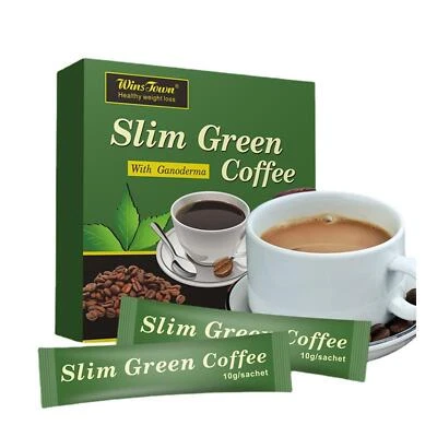 18 Stück Green Coffe Grüner Slim Kaffee mit Ganoderma, Fatburner, Abnehmen - - Bild 1 von 4