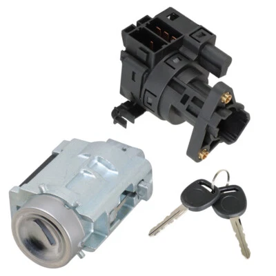 Cilindro de trava de ignição com chave e interruptor de ignição para 99-05 Pontiac Grand Am - Imagem 1 de 4