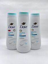 Dove Body Wash Deep Moisture Sensitive Skin 23 fl oz Each - 3 Pack