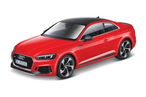 2019 AUDI RS 5 COUPE RED 1/24 DIECAST CAR BBURAGO 21090R - Picture 1 of 6
