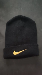 Nike Gold Logo Beanie Original – SUPER RARE - Picture 1 of 4